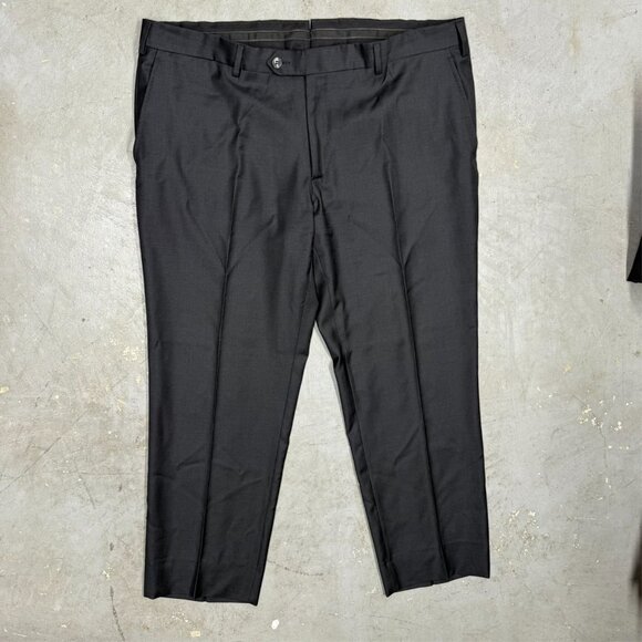 Luigi Bianchi Mantova Su Misura Dress Pants Guabello 130s Wool Trousers 42x30 - Picture 2 of 14